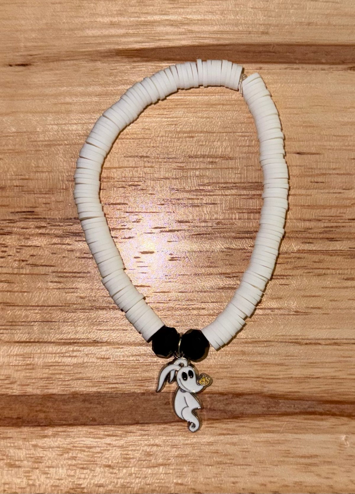 Silver Zero Dog Bracelet